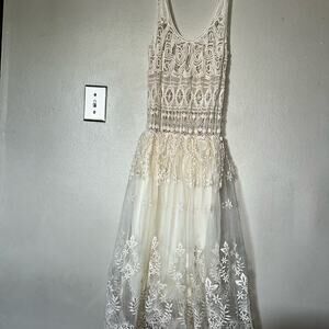 Vintage boho dress sz‎ small